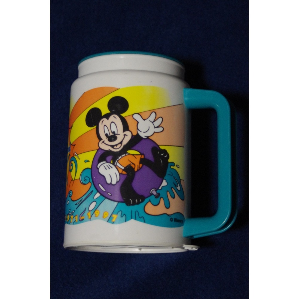 Vintage Walt Disney World 25 Magical Summers- Mickey, Donald, Goofy Cup - Picture 2 of 16